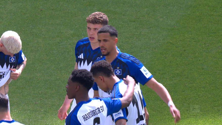 Eintracht Francoforte-Amburgo 1-2: gol e highlights