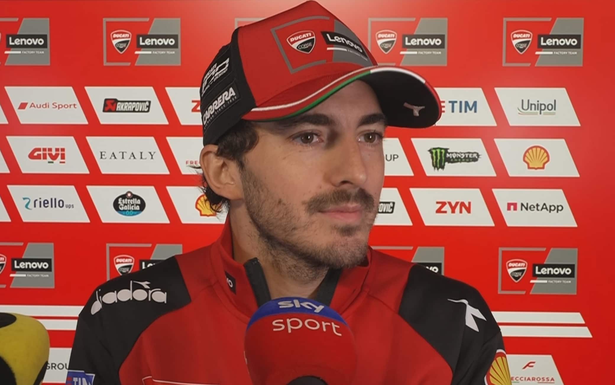 Bagnaia: "Con questa Ducati non posso esprimermi al 100%, anche altri piloti si lamentano"