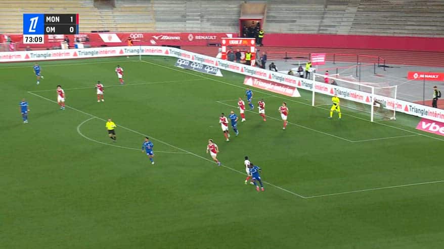Monaco, gol incredibile di Balogun al Marsiglia. E Bolt...