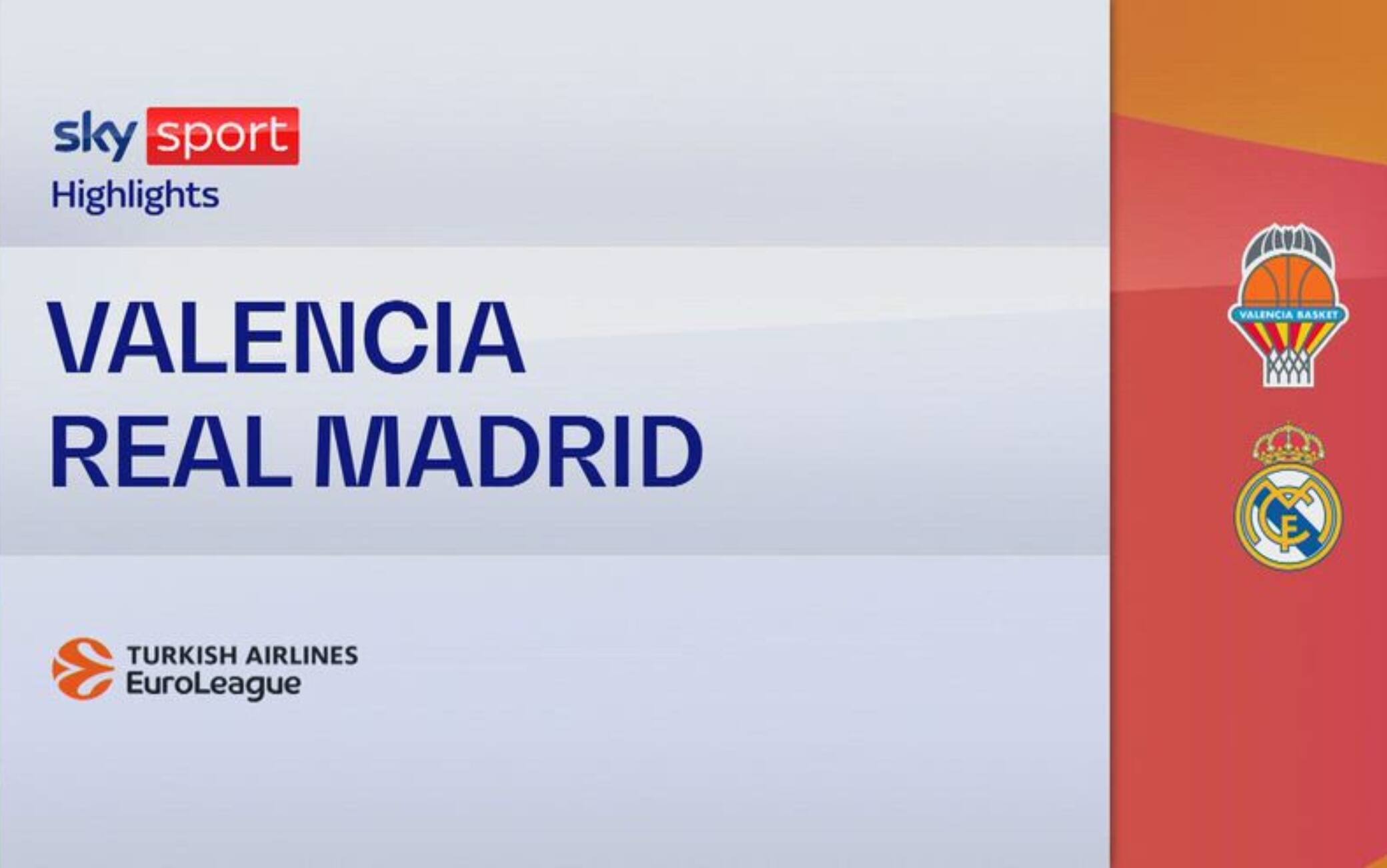 Eurolega, Valencia-Real Madrid 90-105: highlights semifinale