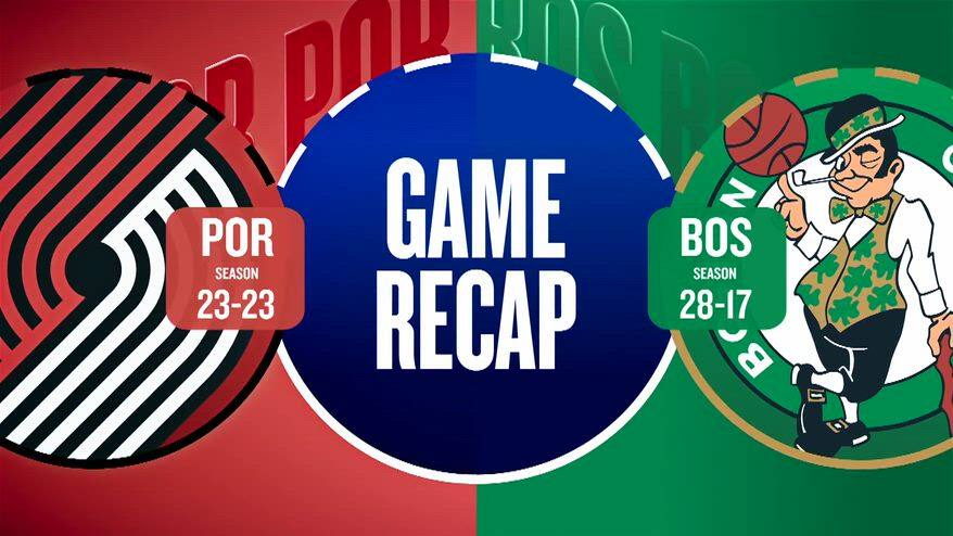 NBA Highlights: Boston-Portland 102-94
