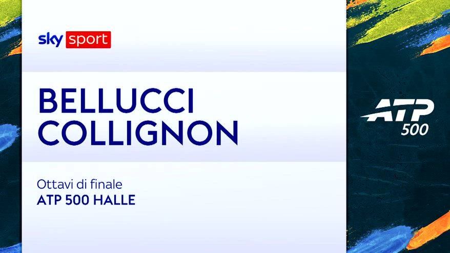 Bellucci-Collignon: highlights Atp Halle. VIDEO