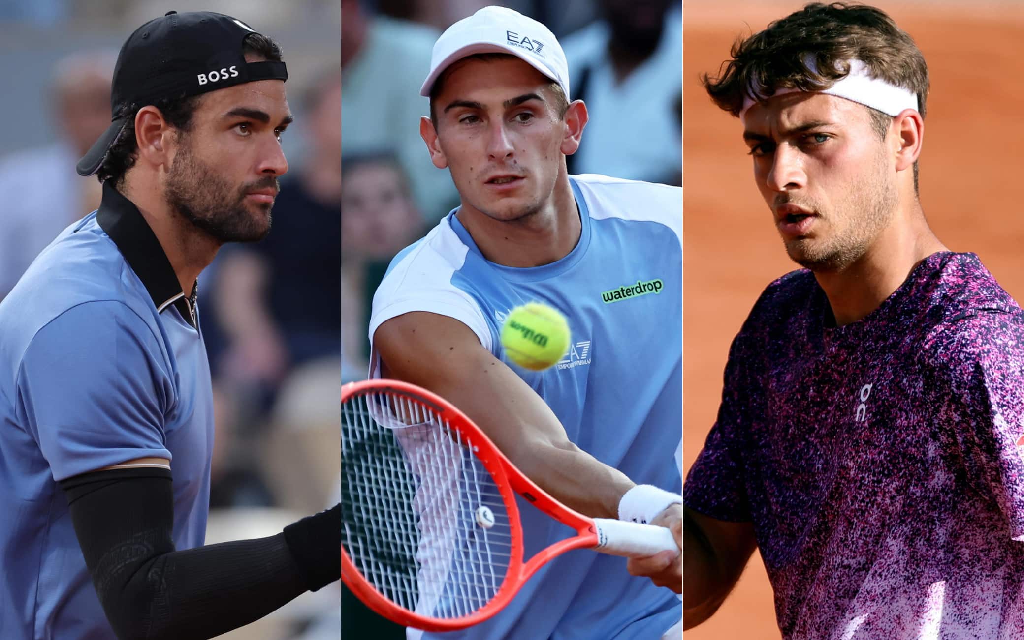 Roland Garros, 3 italiani ai quarti di uno Slam maschile: è la prima volta nell'era Open
