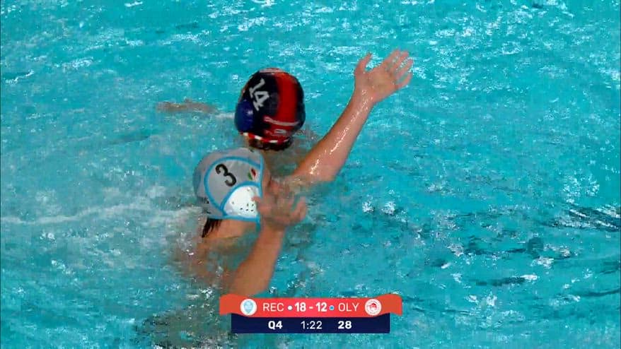 Pro Recco-Olympiacos 19-13: highlights Champions pallanuoto