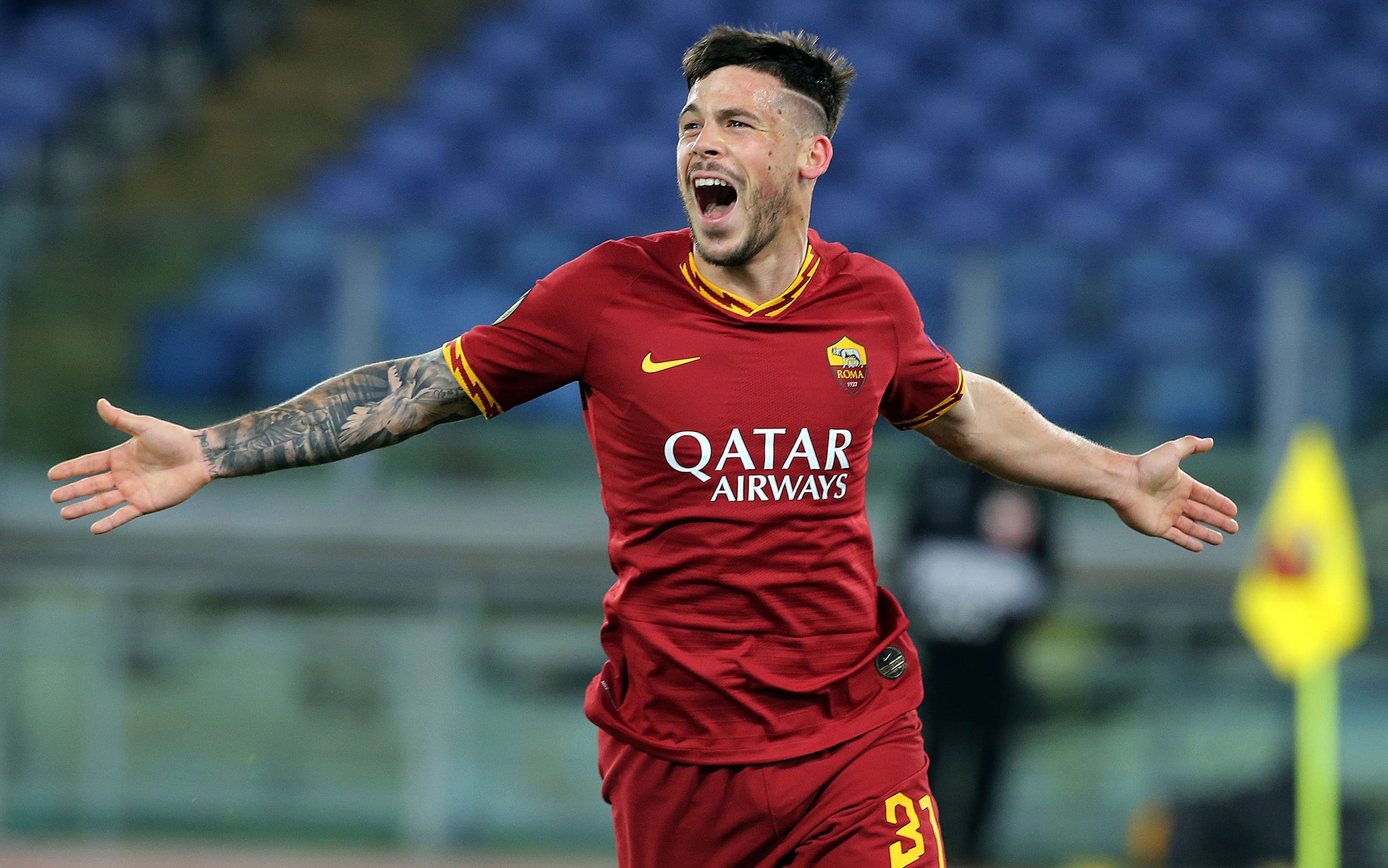 Prima gioia per Carles Perez con la maglia della Roma