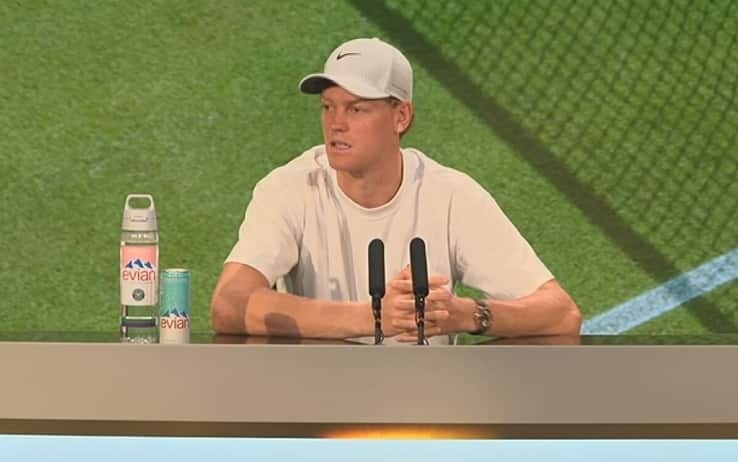 Jannik Sinner a Wimbledon, la conferenza stampa LIVE