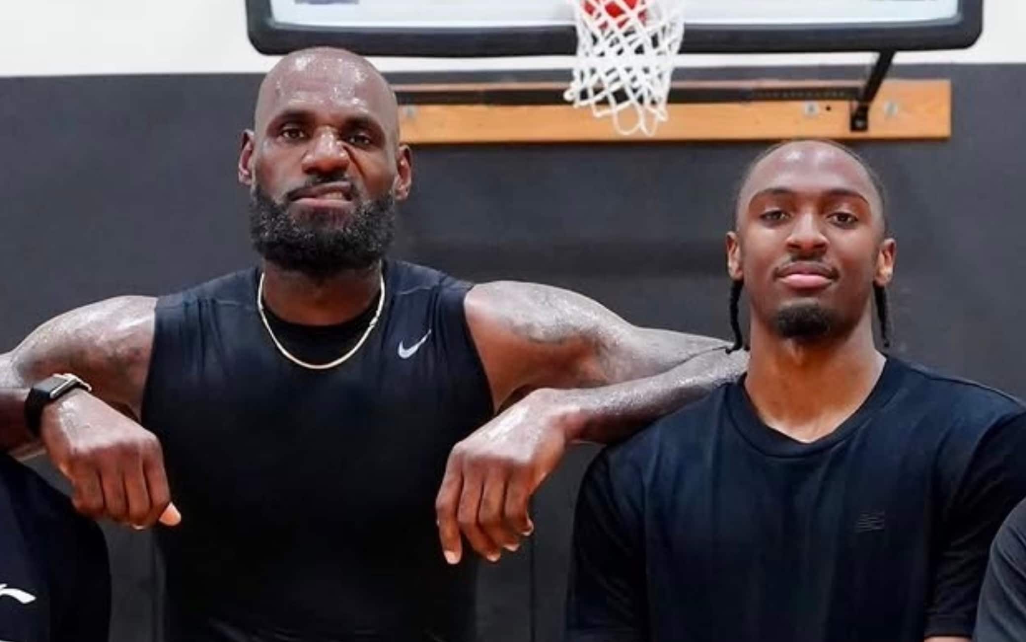 NBA, LeBron James e Tyrese Maxey si allenano insieme in vista della prima stagione insieme