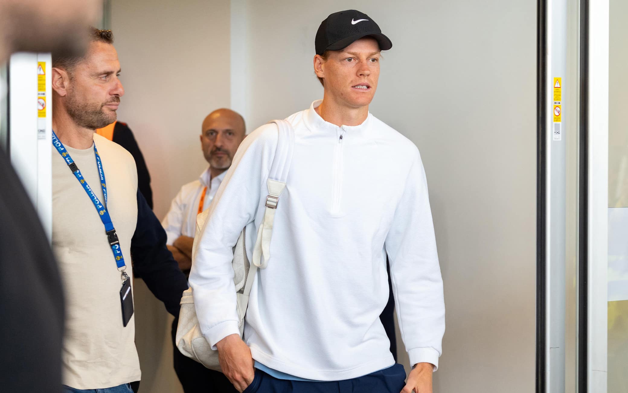 Sinner arrivato a Roma in vista degli Internazionali d'Italia 2026. FOTO