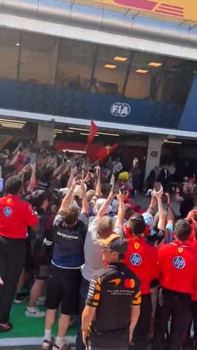 F1, vince Hamilton: partono i festeggiamenti a Barcellona