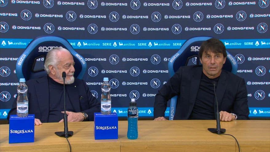 Conte spiega l'addio al Napoli: il video della conferenza