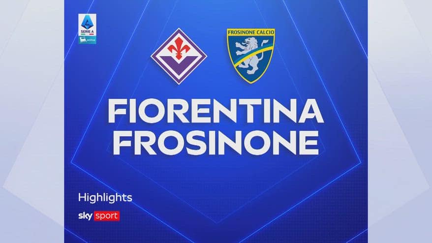 Fiorentina-Frosinone 0-3: gol e highlights