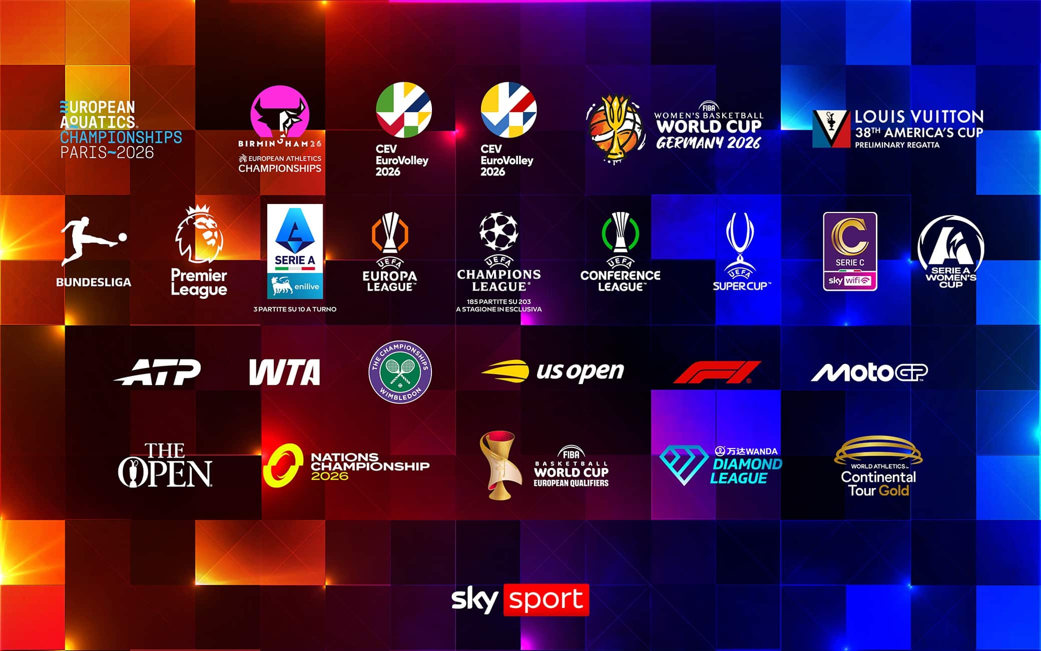 La nuova stagione nella Casa dello Sport di Sky