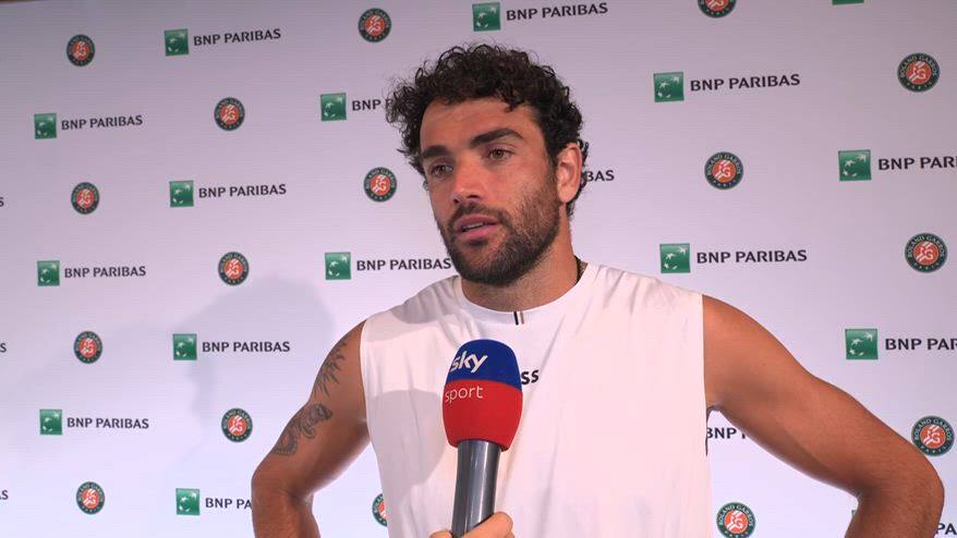 Berrettini: "Quando ero a casa volevo vivere partite così"