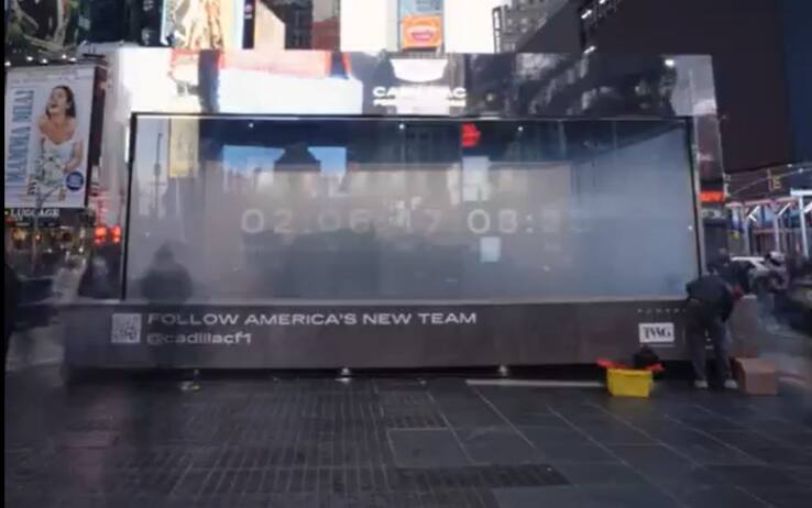 La notte della Cadillac, l'11^ squadra della nuova F1. VIDEO