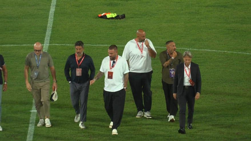 Perugia-Ostiamare, a bordo campo c'è anche Daniele De Rossi