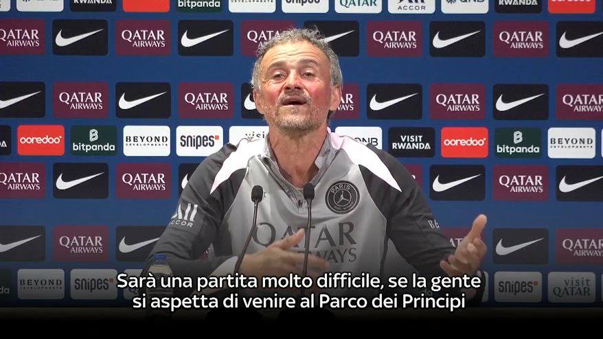 Luis Enrique su Psg-Nantes: "Sarà una partita difficile"