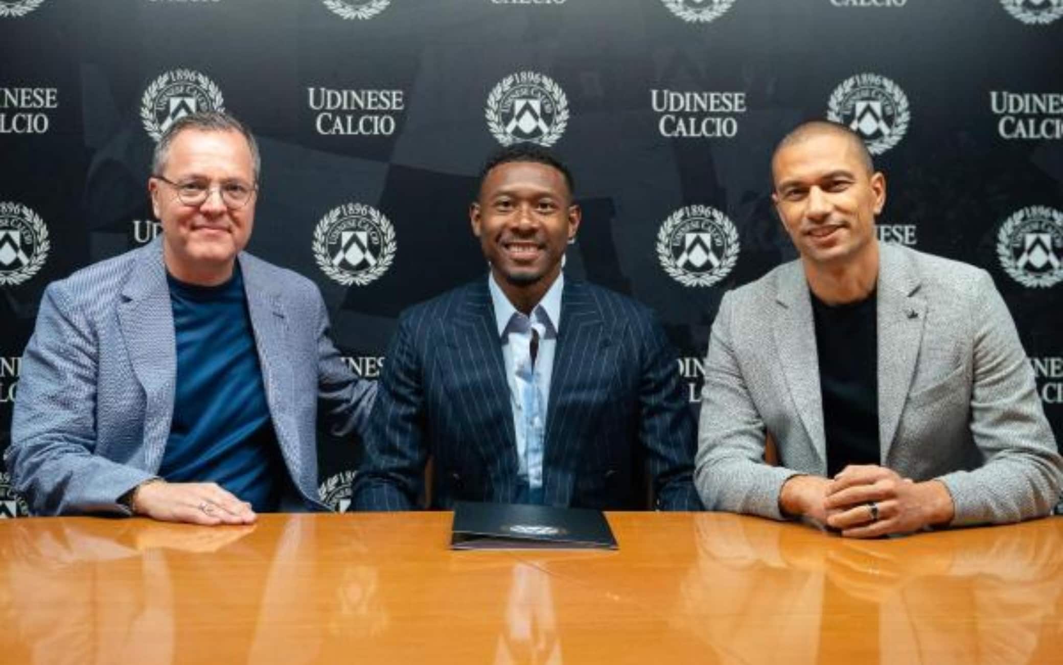 Udinese, ufficiale Alaba: "Non sono qui per chiudere la mia carriera" 