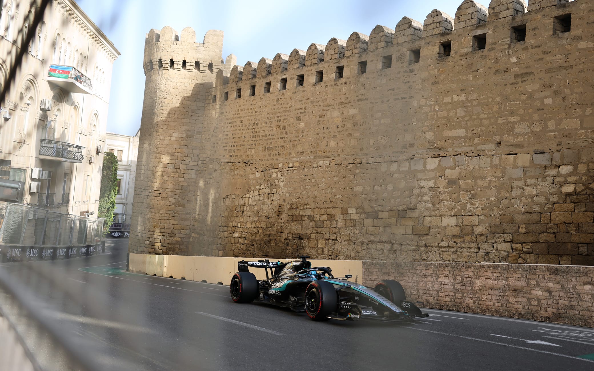 F1, GP Baku: Mercedes ha fatto un altro sport rispetto agli altri. VIDEO