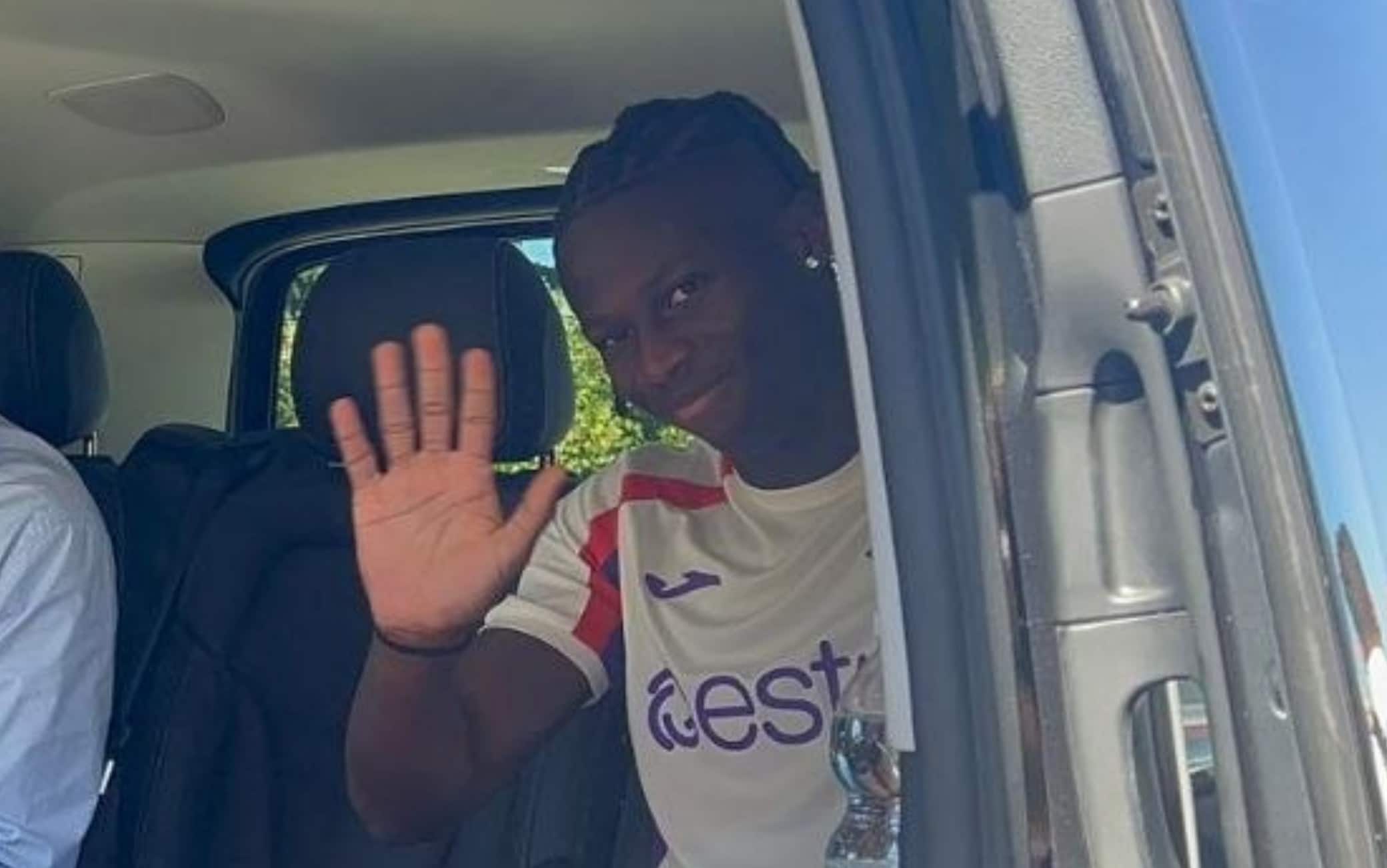Fiorentina, visite mediche e firma per Njie