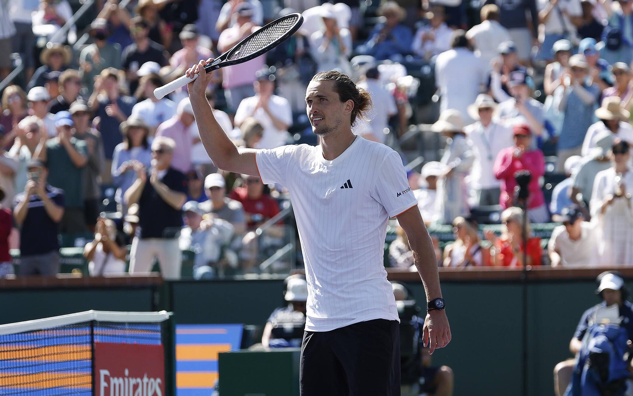Atp Indian Wells, i risultati di martedì 10 marzo: Zverev e Sabalenka ai quarti