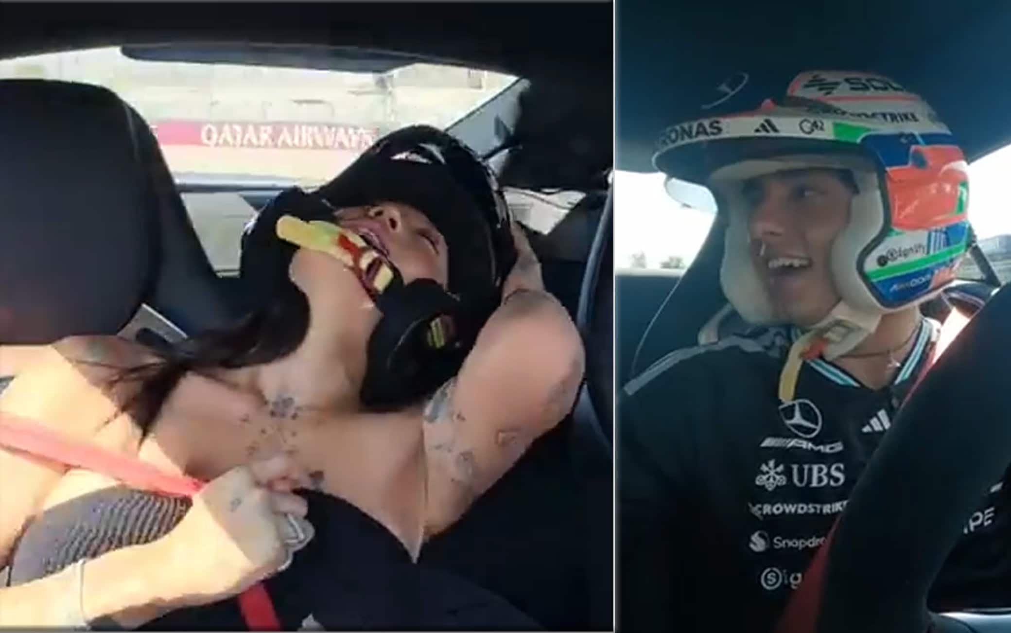 Peggy Gou terrorizzata a Monza: il video in pista con Kimi Antonelli