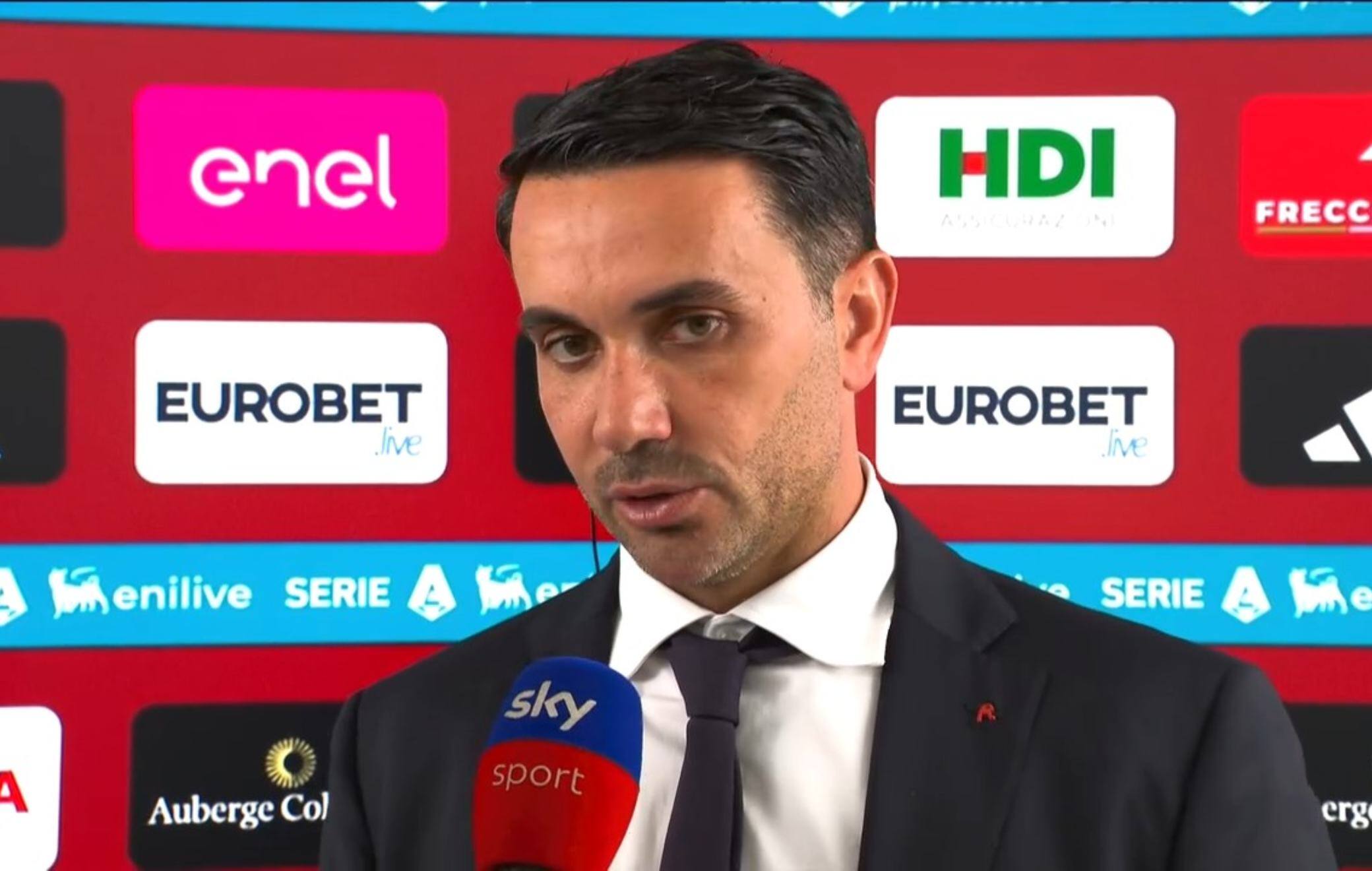 Atalanta, Palladino: "Non molleremo fino alla fine, con la Lazio la gara più importante"