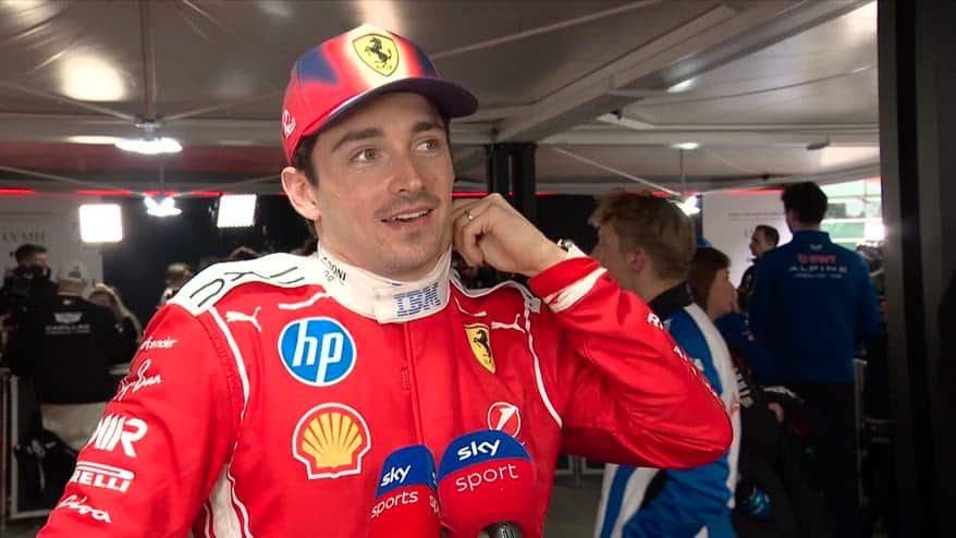 Leclerc: "Bella la lotta con Lewis, Mercedes impressionanti"