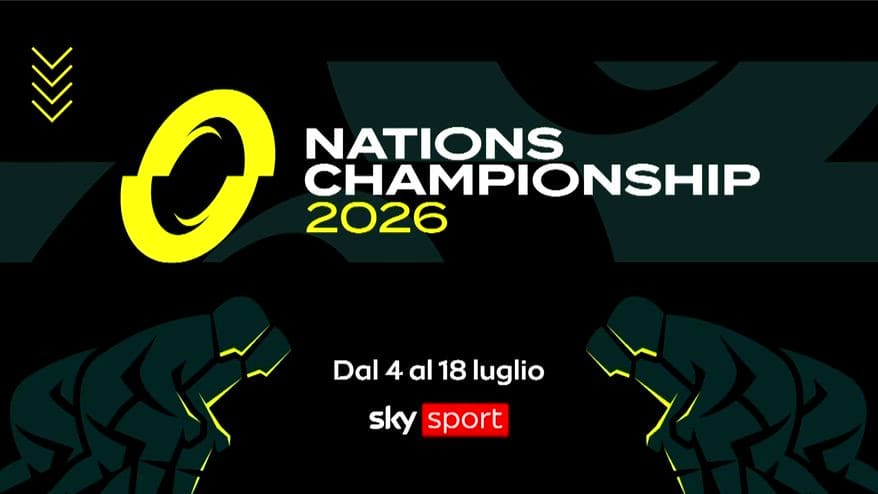 Nations Championship, il meglio del rugby su Sky