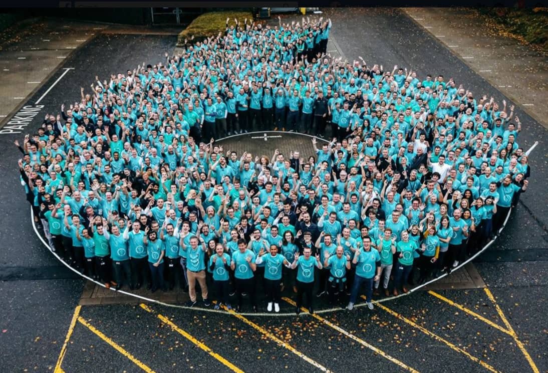 Mercedes, la festa per il titolo