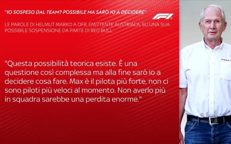 F1, dichiarazioni di Helmut Marko a ORF