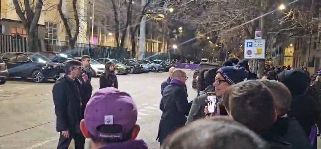 Fiorentina, Giuseppe Commisso: selfie e saluti ai tifosi