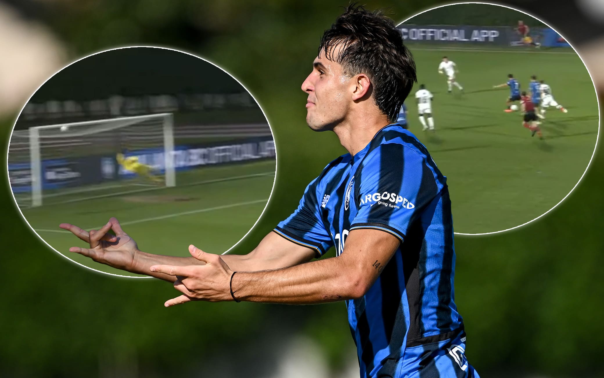 Atalanta U23-Cavese, Manzoni segna un gol spaziale da 30 metri. Il VIDEO