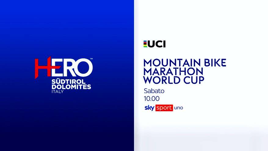 Mountain Bike, la Dolomiti Hero sabato su Sky