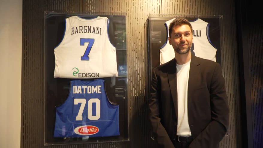 Bargnani al museo del basket: "Soddisfazione essere qui"