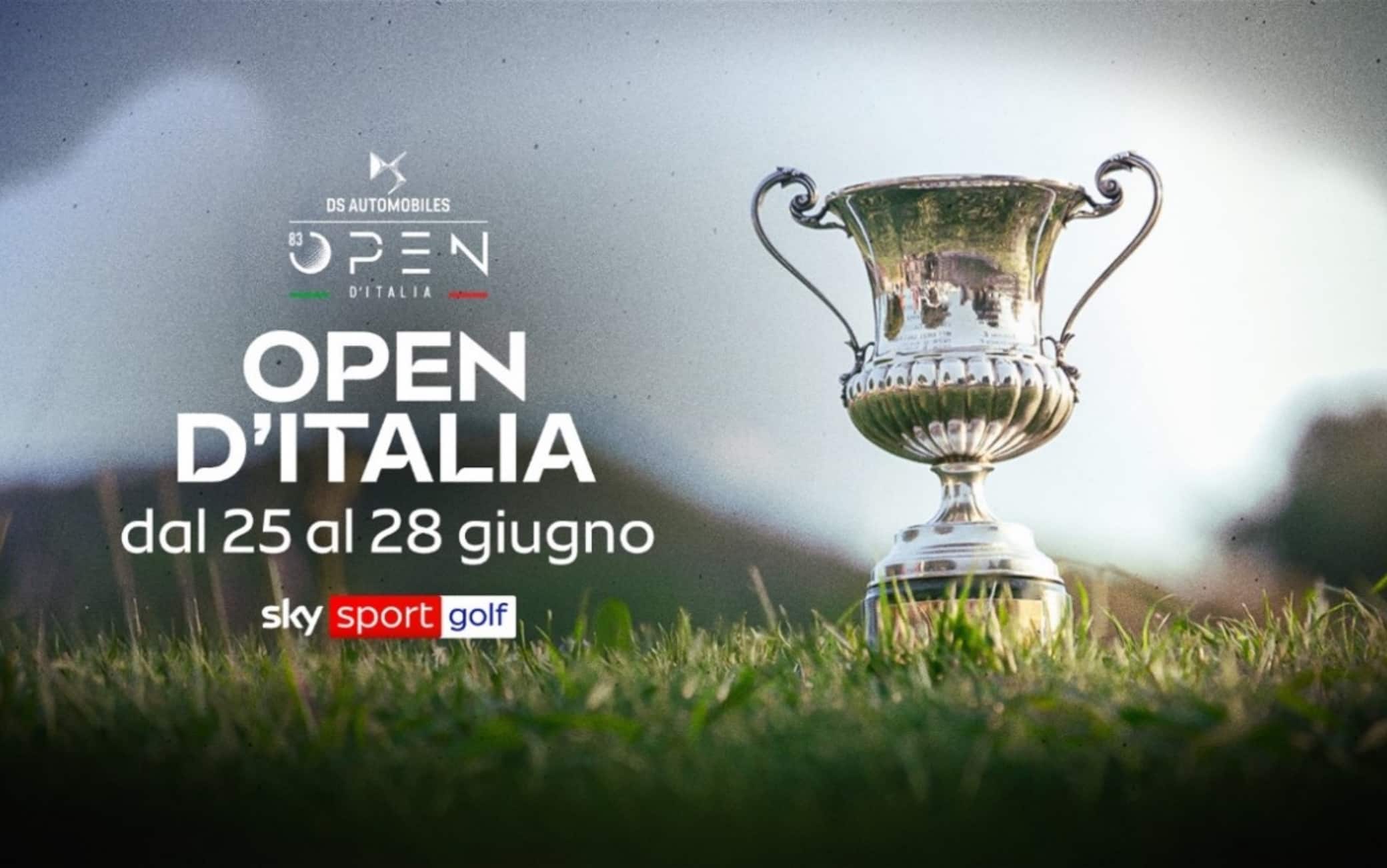 L'83° Open d'Italia è su Sky e su NOW: al via oggi il principale torneo italiano