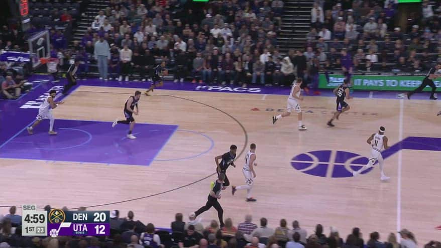 NBA, 36 punti di Keyonte George contro Denver