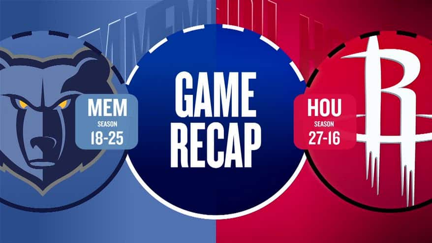 NBA Highlights: Houston-Memphis 108-99
