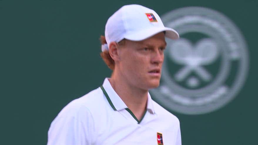 Sinner vince il 3° set con Zverev: il set point