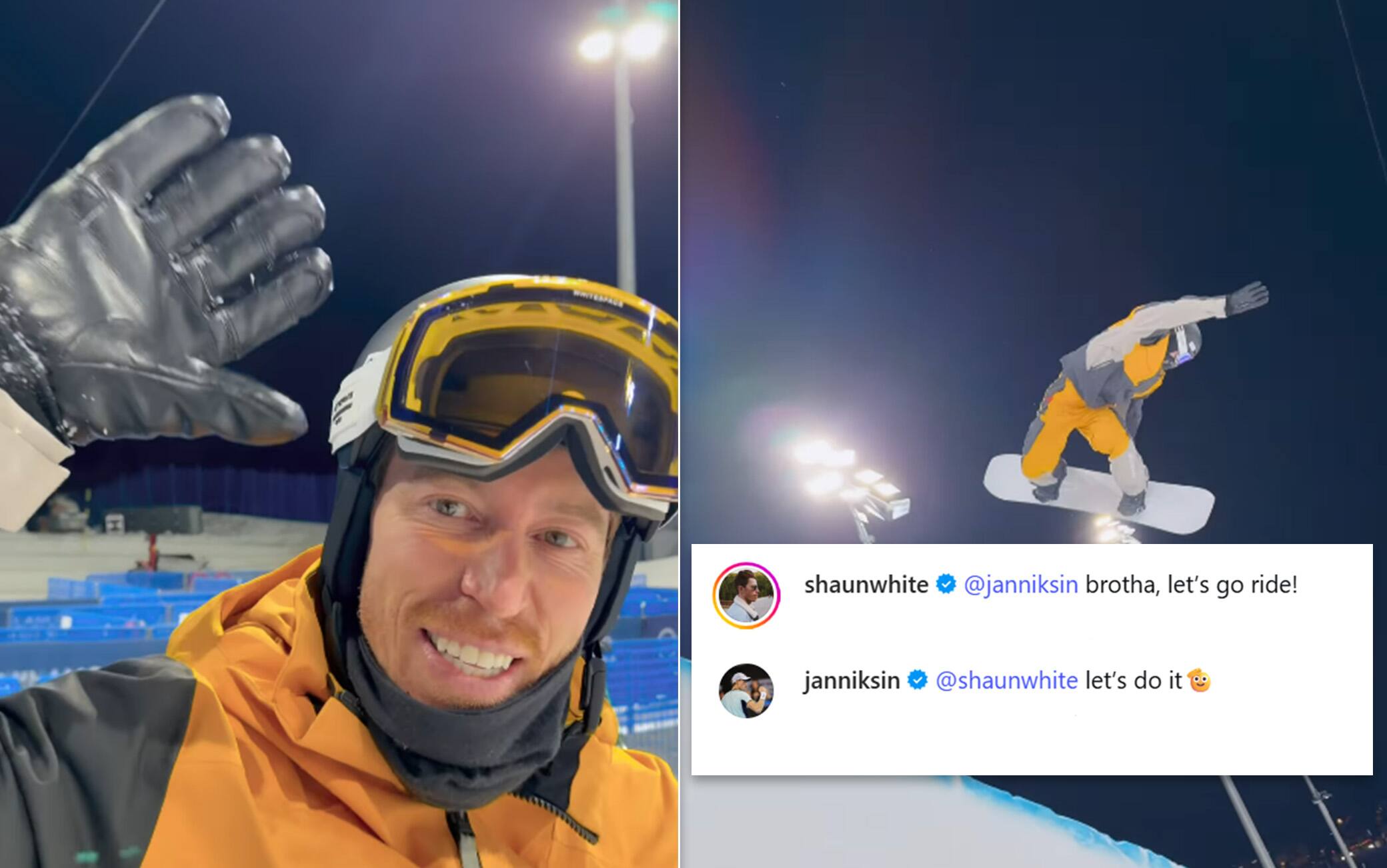 Sinner e la leggenda Shaun White insieme? L’invito social fa sognare i fan