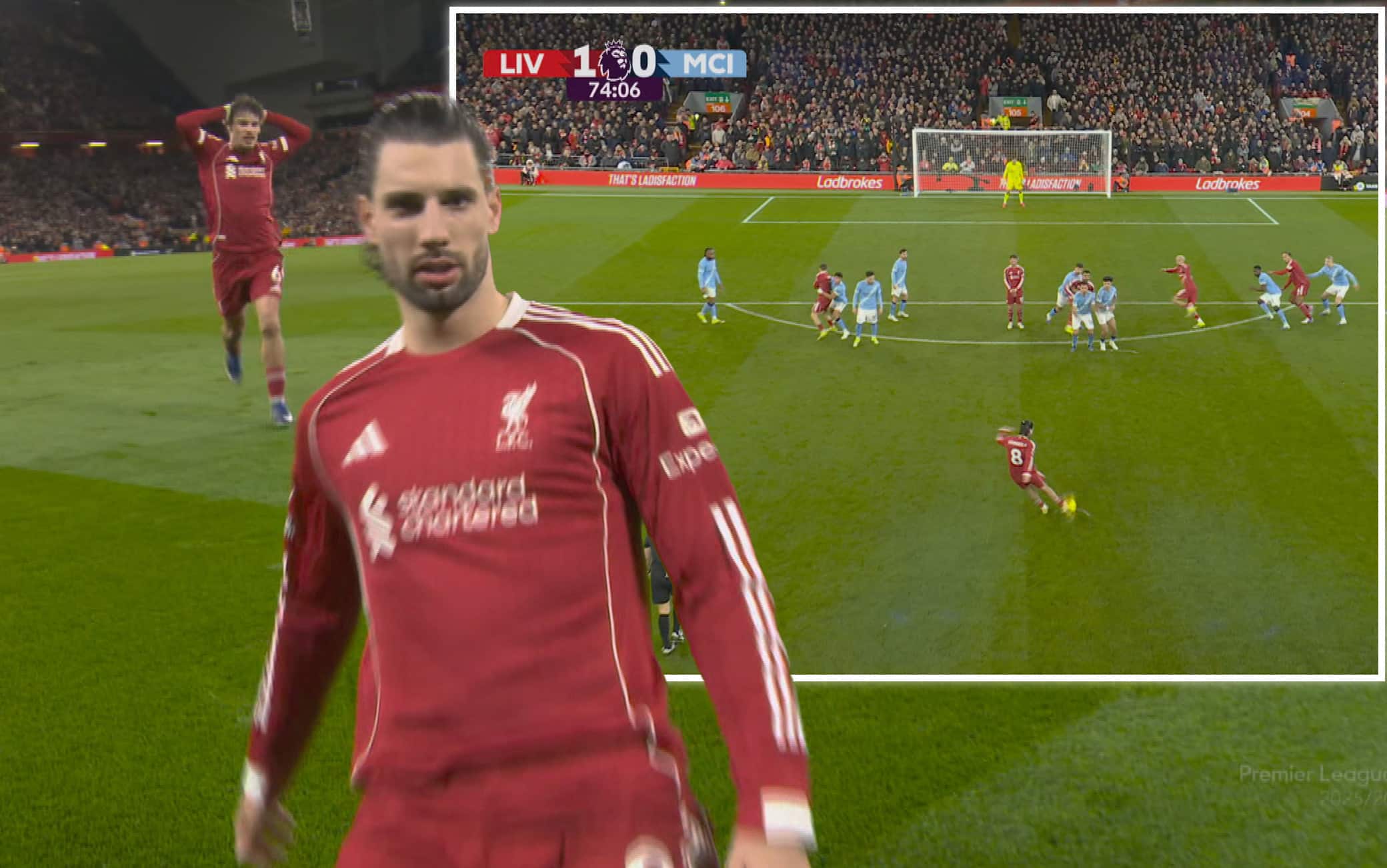 Liverpool-City, Szoboszlai alla Roberto Carlos: gol su punizione incredibile. VIDEO 