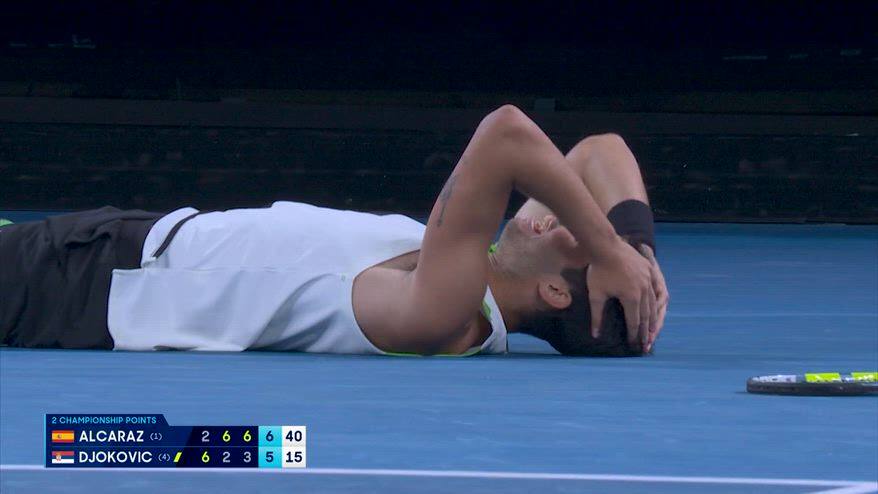 Alcaraz-Djokovic, i punti migliori agli Aus Open