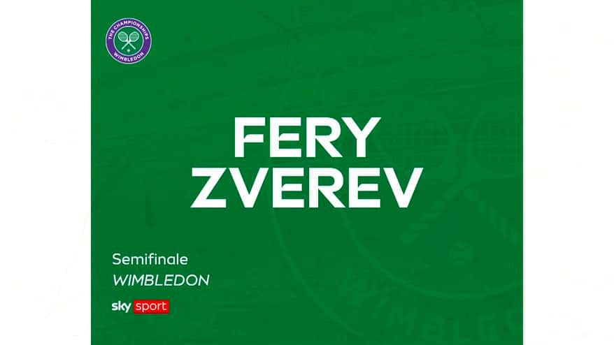Zverev-Fery: highlights Wimbledon