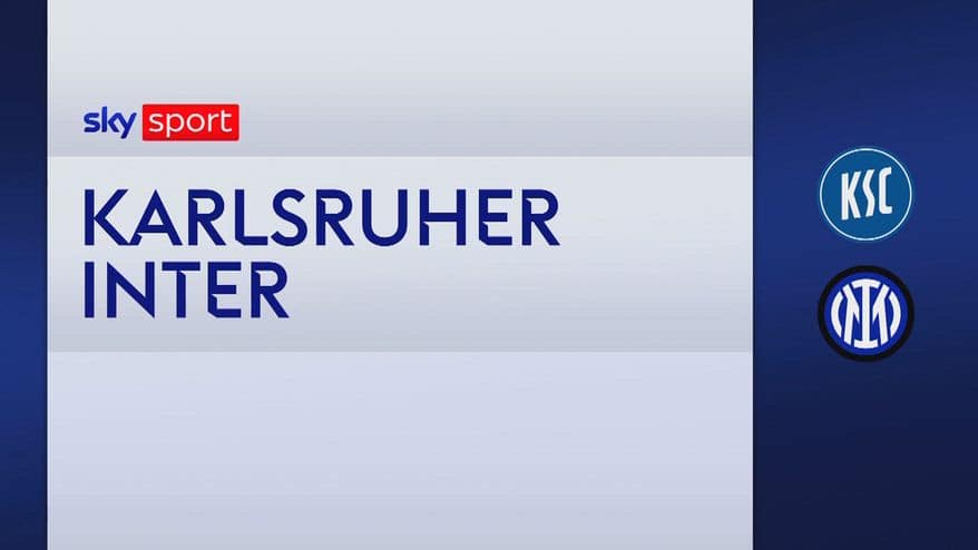 Karlsruher-Inter 1-2, gli highlights dell'amichevole