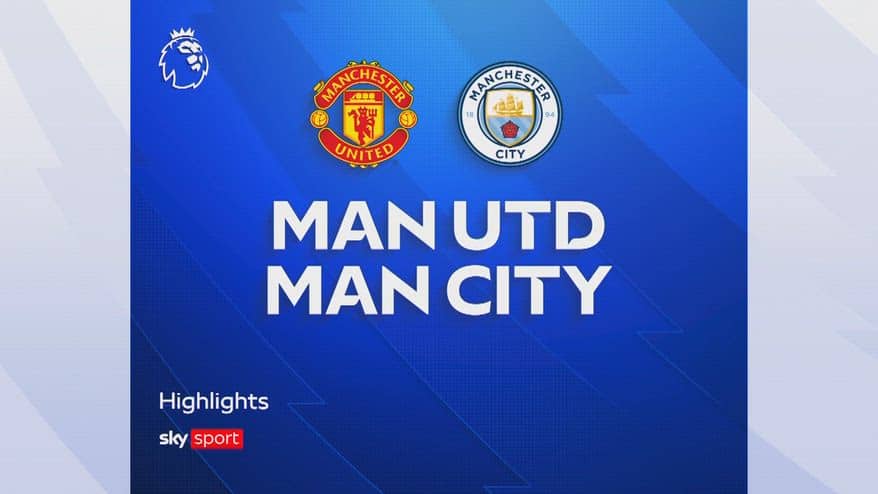 Manchester United-Manchester City 0-1: gol e highlights