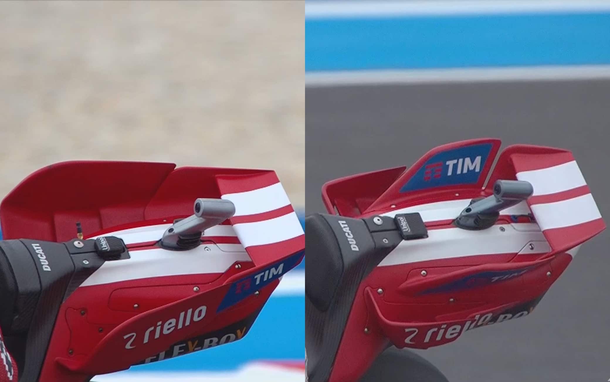 Ducati, novità aerodinamica in Ungheria: nuovo codone sulla moto di Marc Marquez