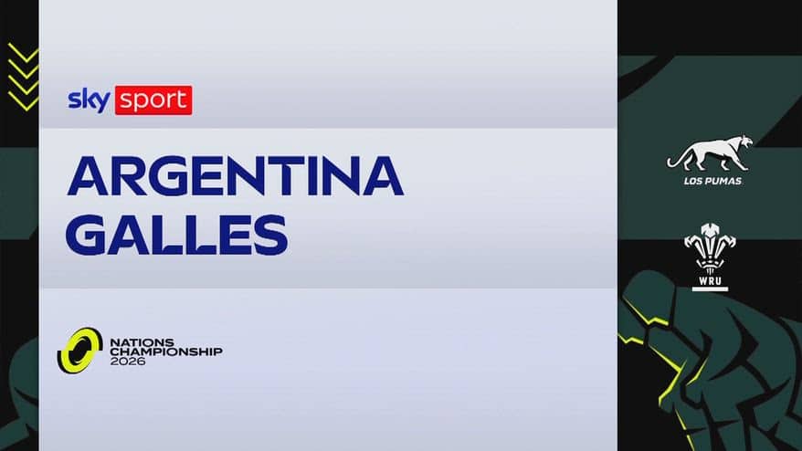Argentina-Galles: highlights Rugby Nations Championship