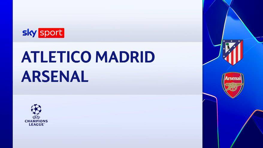 Atletico Madrid-Arsenal 1-1: il video dei gol