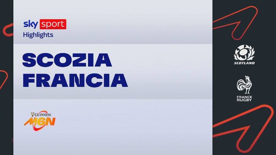 Scozia-Francia 50-40: highlights Sei Nazioni