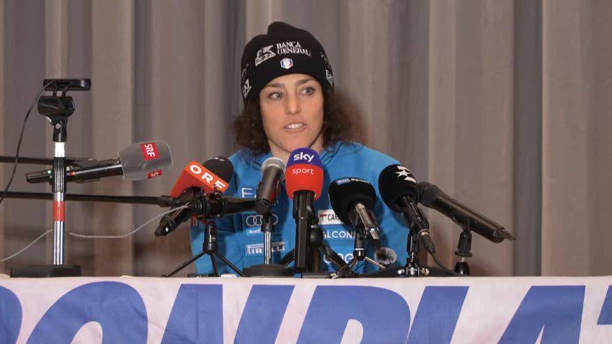 Brignone: "Qui per gareggiare e testare gamba e mente"