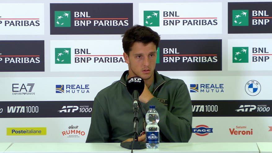 Darderi: "Fiero del livello di tennis avuto a Roma"